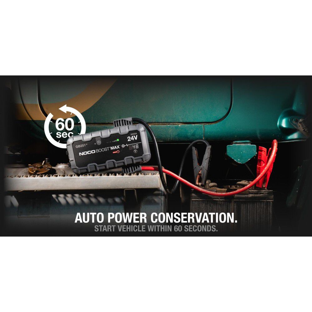 Noco 12V 3000A Boost Max Jump Starter Portable Ultrasafe Lithium, large image number 10