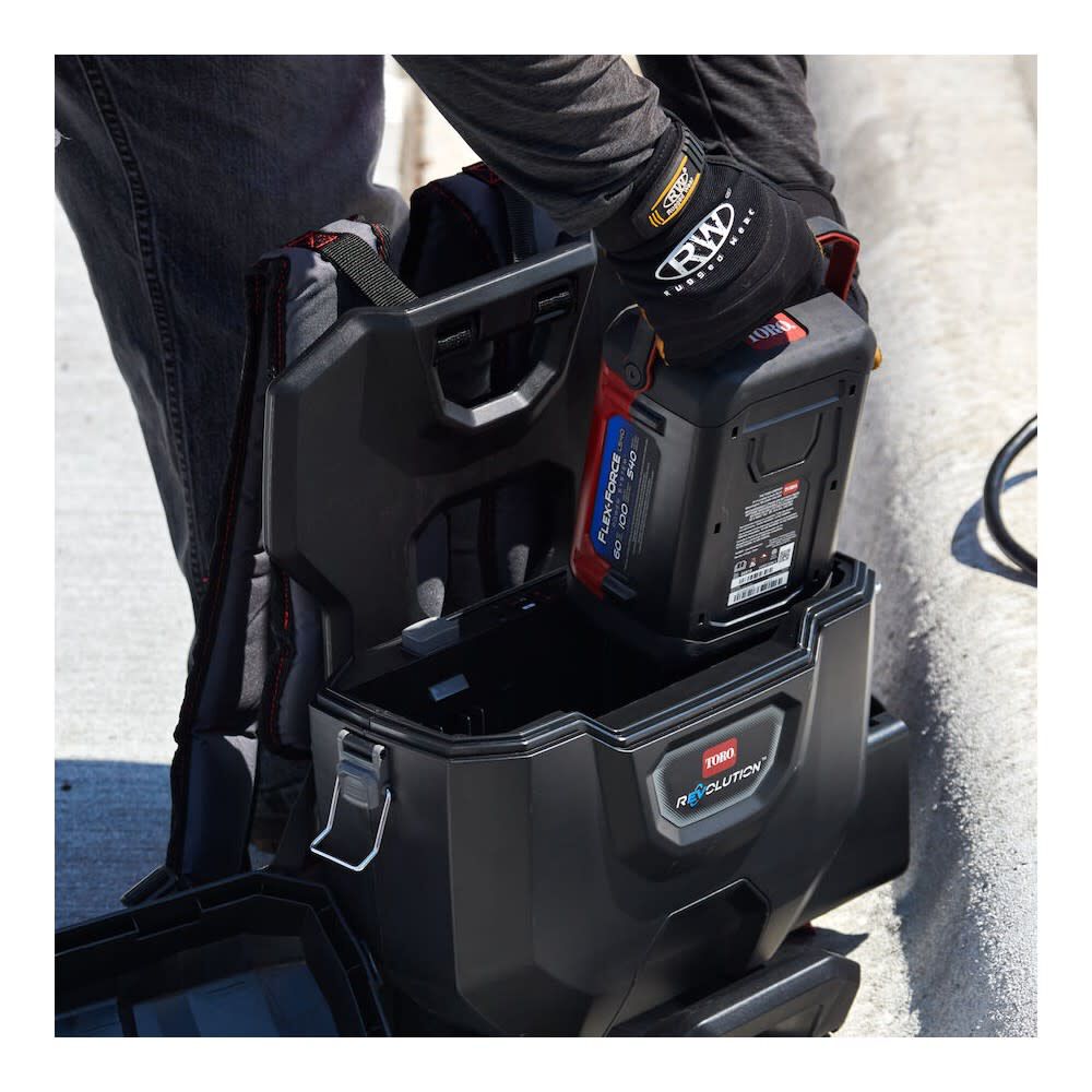 Toro Flex-Force 60V Max 60V 10Ah Lithium Ion Power Tool Battery Pack with Fuel Indicator, large image number 8