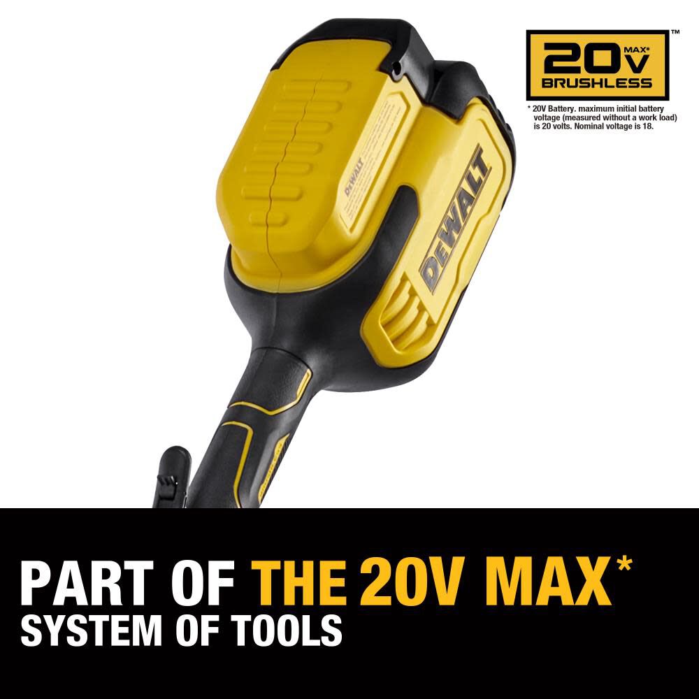 DEWALT 20V 10 Inch Cordless Electric Snow Shovel with 20V MAX 5.0 Ah Battery Charger Kit with Bag Bundle, large image number 5