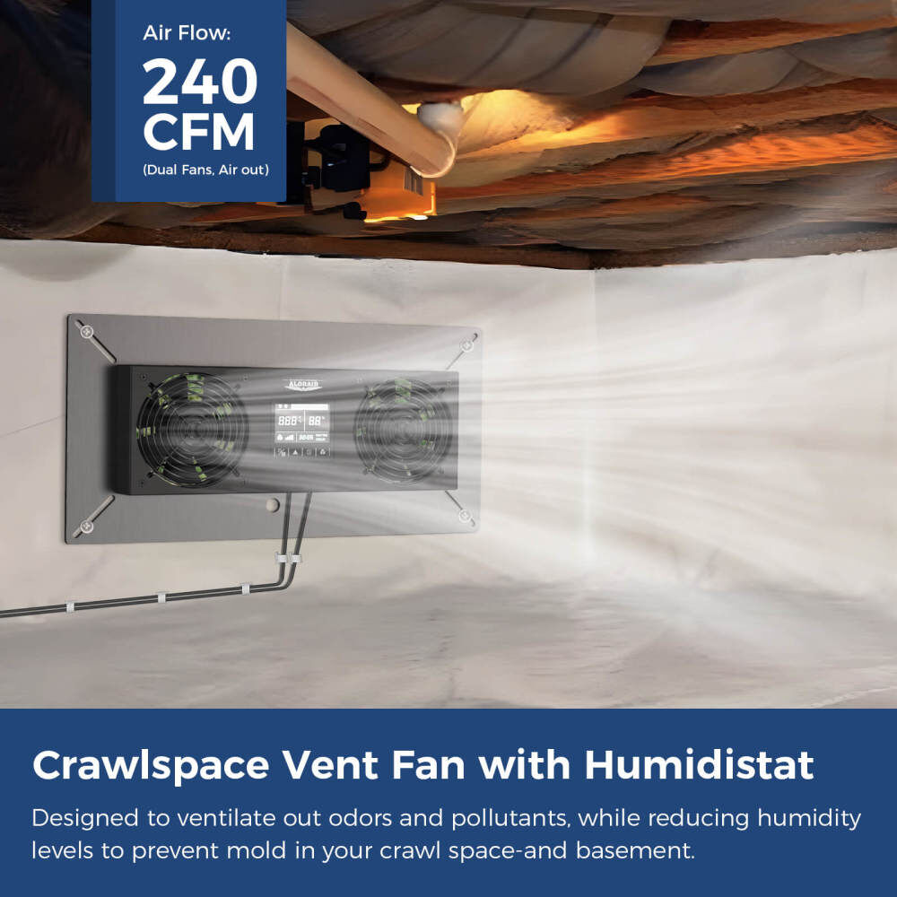 Alorair Crawl Space Ventilation Fan, large image number 2