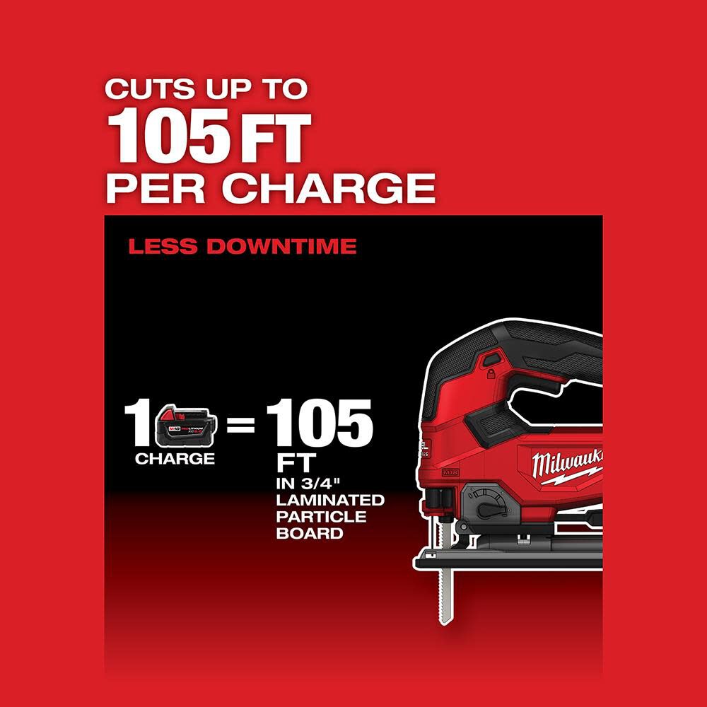 Milwaukee M18 FUEL Dhandle Jig Saw (Bare Tool) 273720 Acme Tools