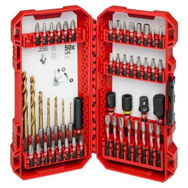 Milwaukee SHOCKWAVE 50-Piece Impact Duty Drill and Drive Set