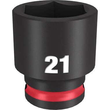 Milwaukee Impact Socket 3/8in Drive 21mm Standard 6 Point