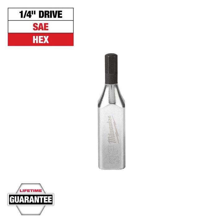 Milwaukee 1/4 Inch Drive 5/32 Inch Hex Bit Socket, large image number 8