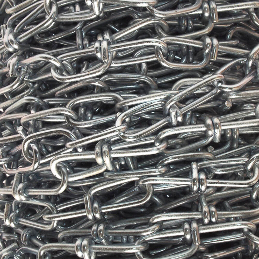 Forney Industries Double Loop Chain, Zinc-Plated, Number 2/0 x 175 Ft., large image number 2