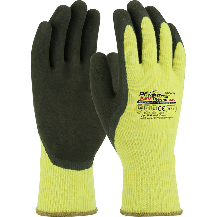 Protective Industrial Products PowerGrab KEV Thermo Kevlar Cold Protection Gloves Medium