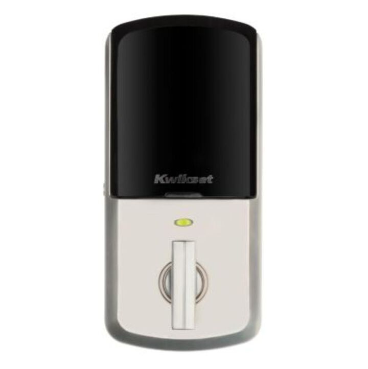 Kwikset Halo Smart Lock Wi Fi Smart Lock Touchscreen Satin Nickel, large image number 3