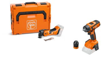 Fein Ampshare Multimaster Multi-Tool 700 Max Select and 4-Speed Cordless Drill/Driver (Bare Tool) Bundle