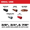 Milwaukee M12 FORCE LOGIC Press Tool Kit with ONE KEY with 3/8 Inch, 3/4 Inch, & 7/8 Inch ZoomLock MAX & MaxiPro Press Jaws, small image number 2