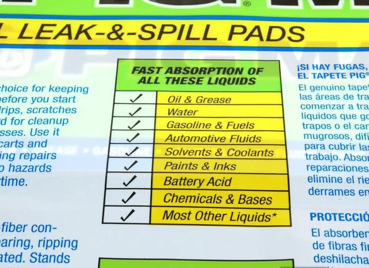 New Pig Leak & Spill Mat Absorbent Universal Tablet 15pk, large image number 2
