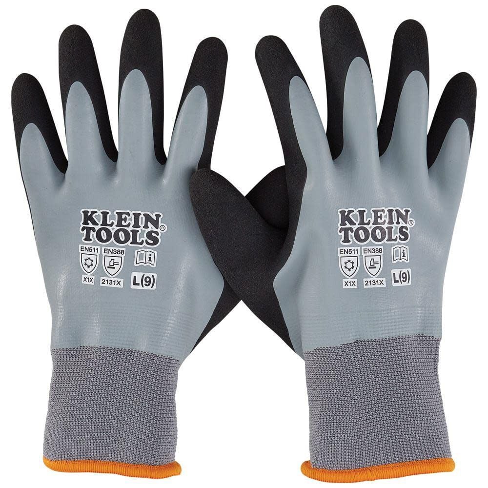 Klein Tools Thermal Dipped Gloves Size Large – 60389