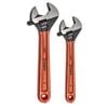 Crescent Black Oxide Cushion Grip Adjustable Wrench Set, 2 Pieces, small image number 1