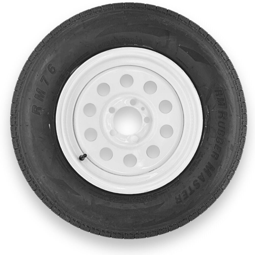 Rubbermaster Tire ST205/75R14 6P TL & MTD 14 x 6 5 on 4.5 MODULAR – 599530