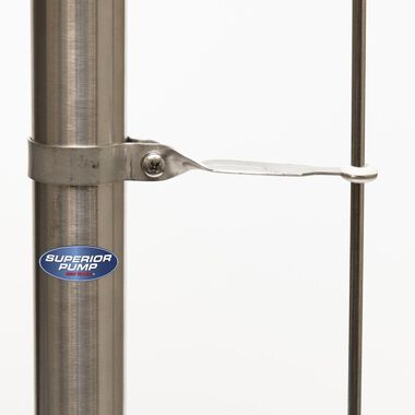 Superior Pump 1/2 HP Stainless Steel and Cast Iron Pedestal Sump Pump, large image number 10