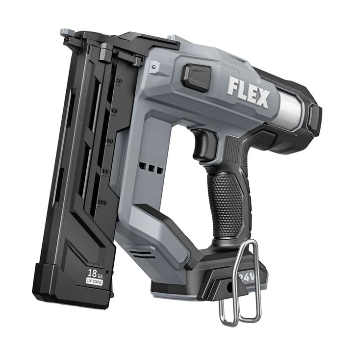 FLEX 24V Cordless 18 Gauge 1/4 Inch Narrow Crown Stapler (Bare Tool), large image number 3