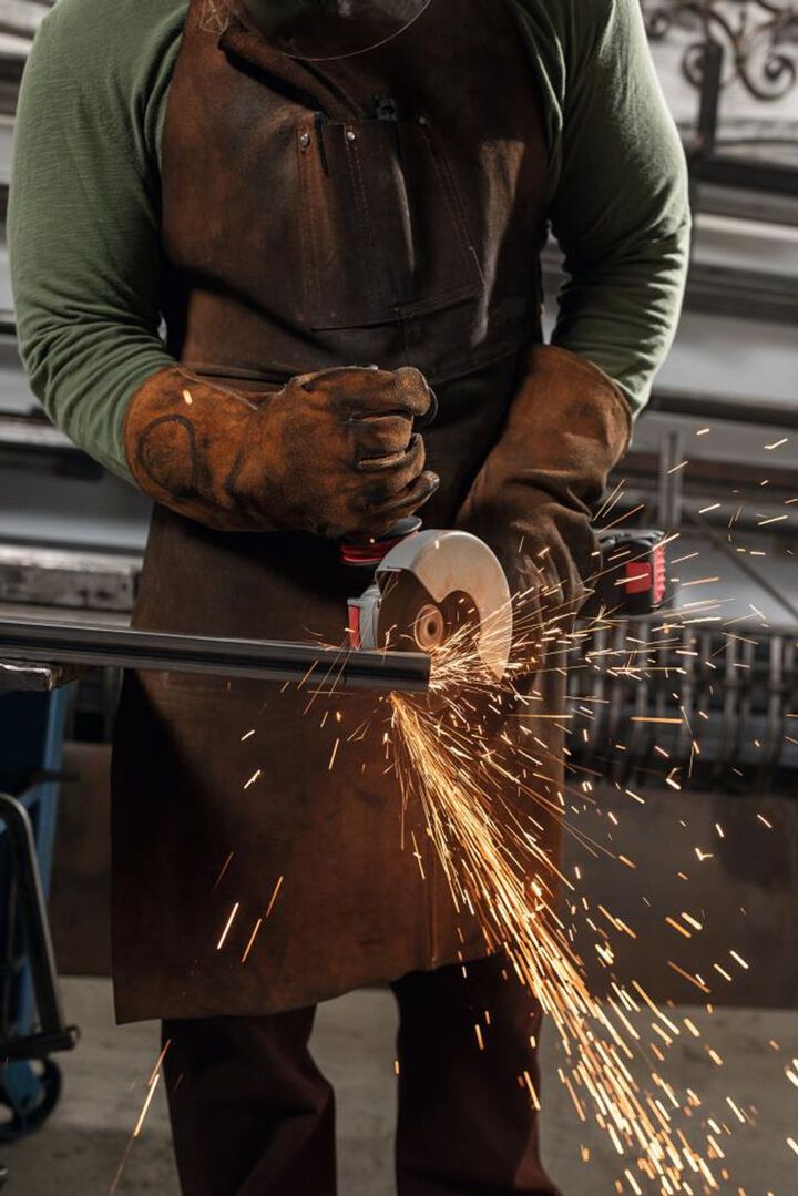 Bosch 4-1/2 Inch x 0.045 Inch X-LOCK Arbor Type 27A (ISO 42) 60 Grit Fast Metal/Stainless Cutting Abrasive Wheel, large image number 5