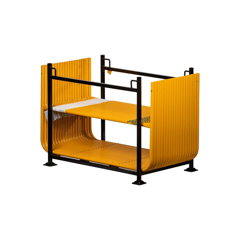 Guardian Fall Protection 1000 Lbs Powder-Coated Steel G-Rack Guardrail Storage System, large image number 1