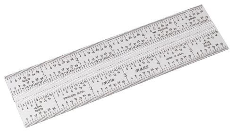 Incra 6in Precision Marking Ruler, large image number 1