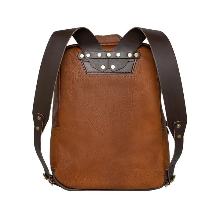 Duluth Pack Brown Bison Leather Standard Backpack, large image number 4