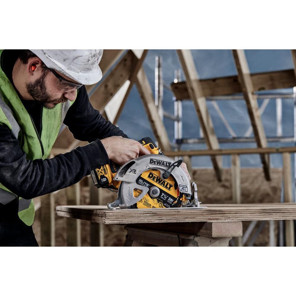 DEWALT Elite Series Circular Saw Blade 7 1/4in 24T 3pk, large image number 3