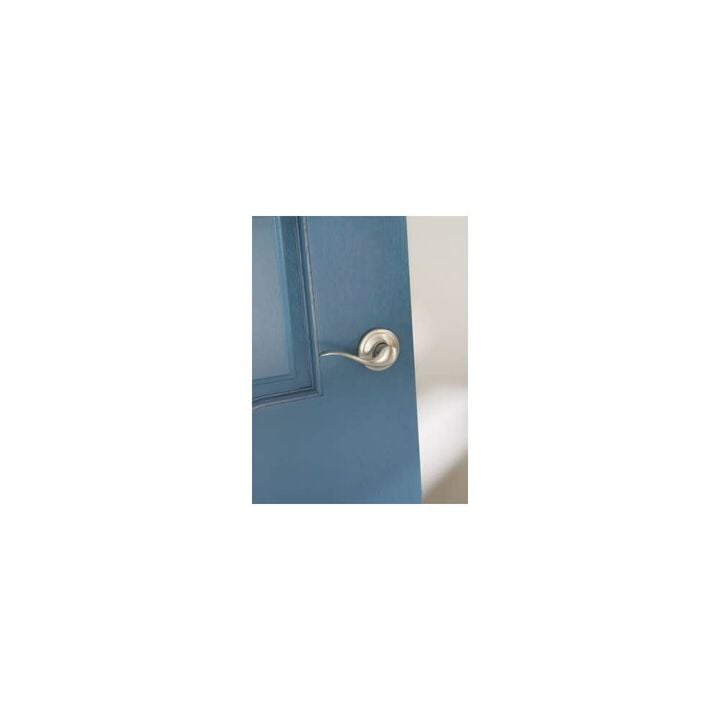 Kwikset Satin Nickel Hall/Closet Tustin Door Lever, large image number 5