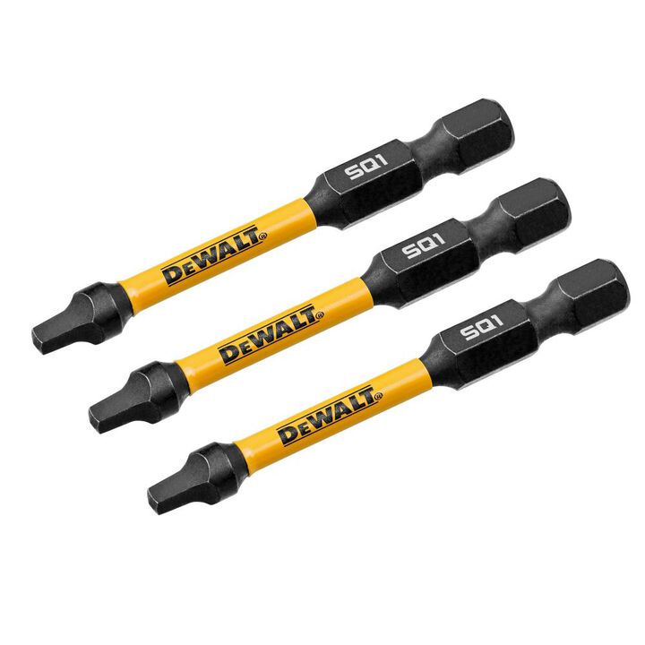 DEWALT 2.25In Square #1 Flextorq 3 Pack, large image number 2