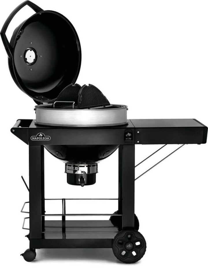 Napoleon Professional 22 Inch Charcoal Kettle Grill Cart, large image number 11