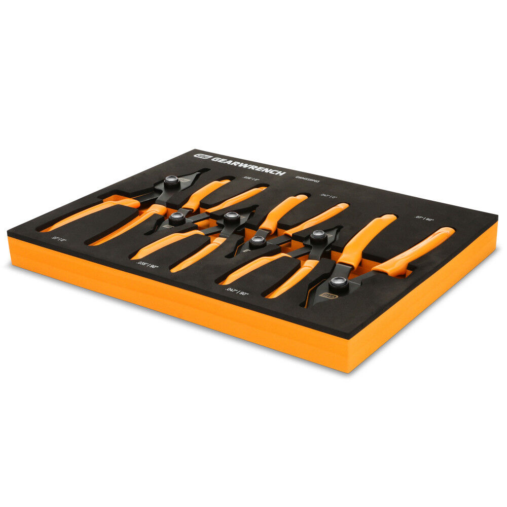 GEARWRENCH Push Button Convertible Snap Ring Pliers Set, large image number 4