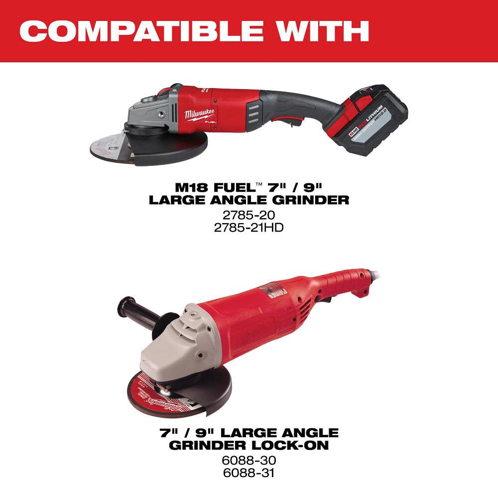 Milwaukee 7 in./ 9 in. Large Angle Grinder Cutting Shroud, large image number 2