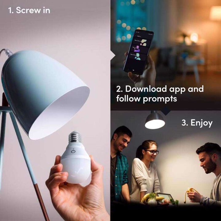 Feit Electric 9W 800 Lumens 9000K E26 Base LED Color Changing Bulb 2 Pieces, large image number 8