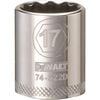 DEWALT Socket 12 Point 3/8in Drive 17MM, small image number 1