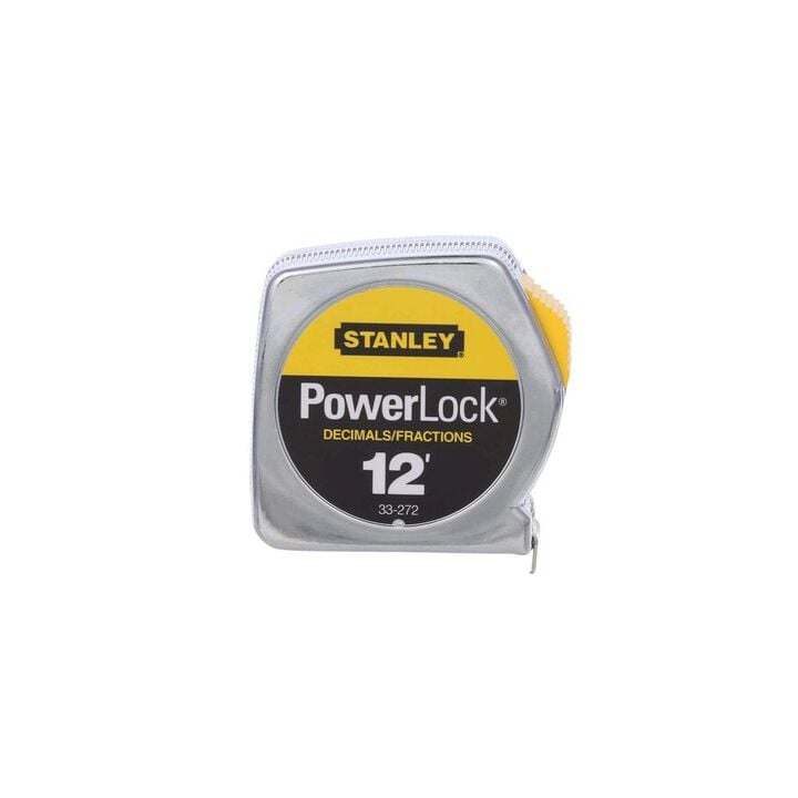 Stanley Powerlock Decimal Tape Rule Tape Measure 1/2 Inch x 12 Ft., large image number 10