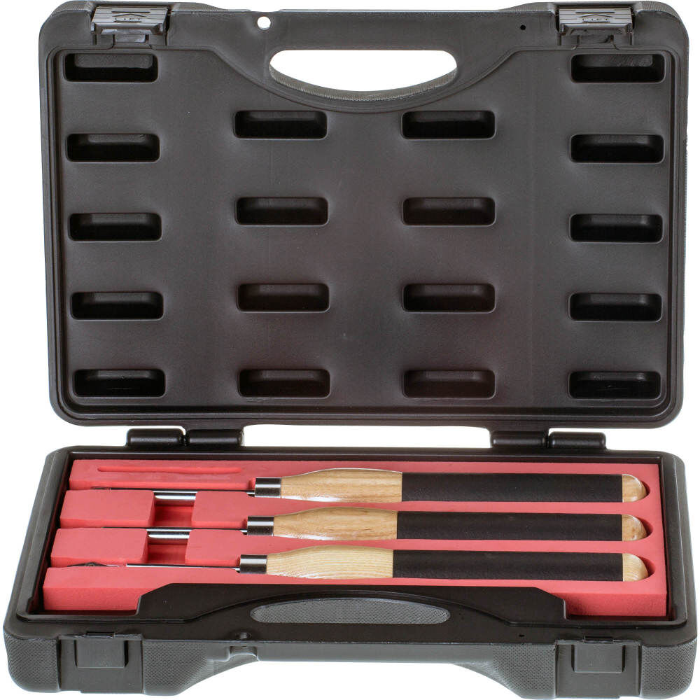 Shop Fox Carbide-Tipped Mini Turning Tool, 3 Piece Set, large image number 2