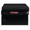 Weather Guard Saddle Truck Tool Box Aluminum Full Extra Wide Gloss Black, small