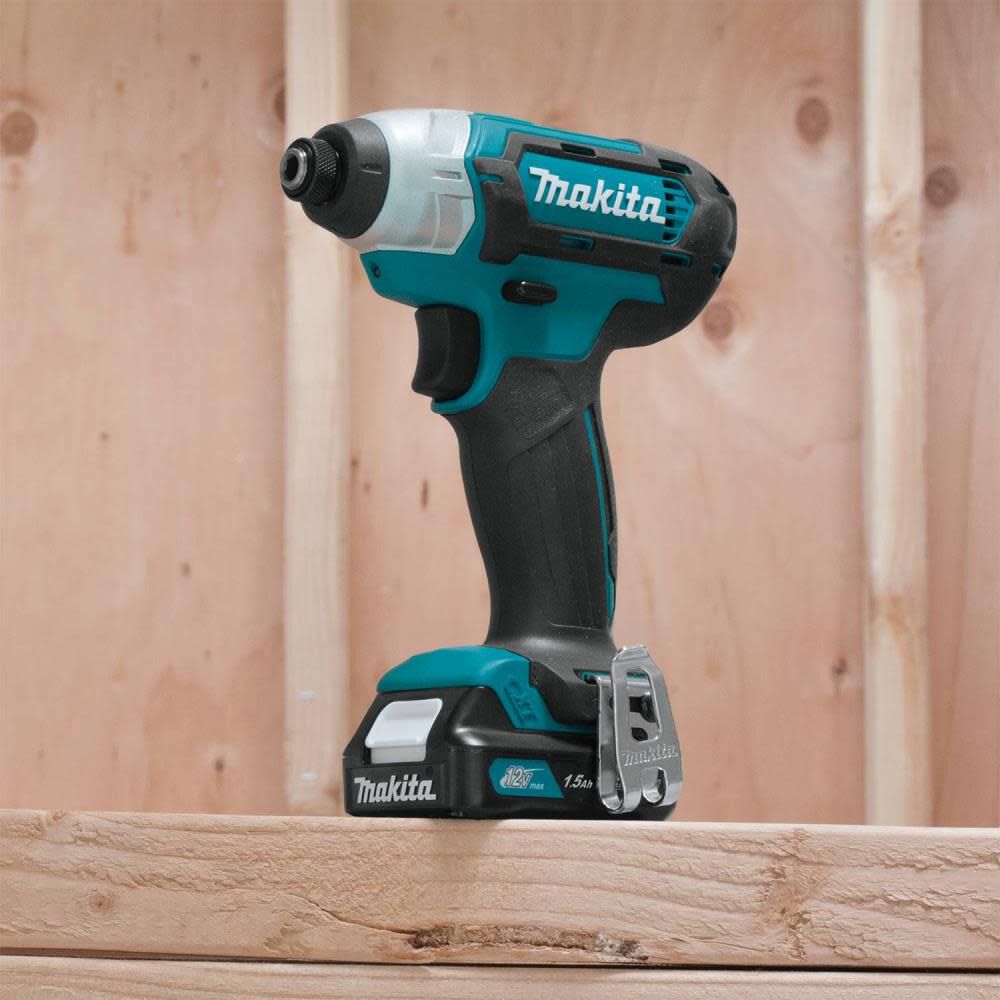 Makita 12V max CXT Lithium Ion Cordless 2 Pc. Combo Kit 1.5Ah CT232 Acme Tools
