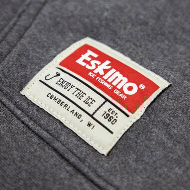 Eskimo Night Bite Hoodie, Unisex, Gray, Large, large image number 3