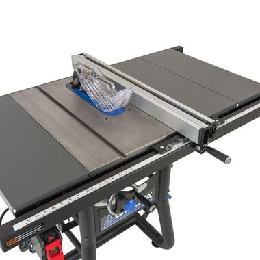 Delta 10in Table Saw with 52in Rip Capacity & Steel Extension Wings, large image number 1
