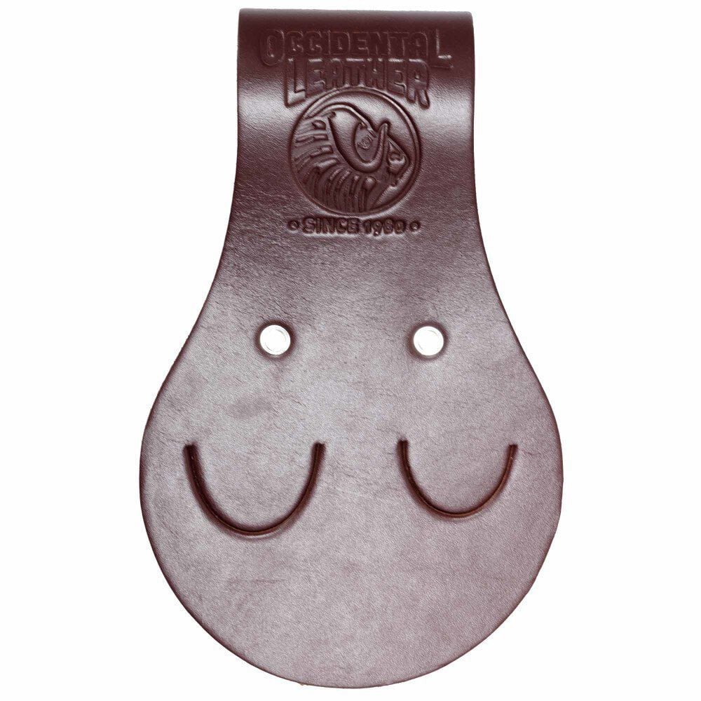 Occidental Leather Oxyred 13-15 Oz Bridle Leather Dual Spud Wrench Holder - 5211