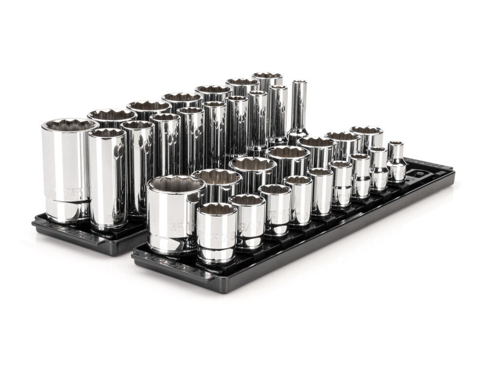 Tekton 1/2 Inch 12 Point Socket Set, 32 Pieces (3/8 - 1-5/16 Inch), large image number 2