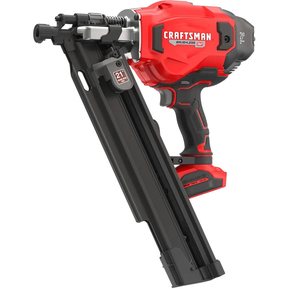 CRAFTSMAN V20* Brushless RP Cordless 21 Degree Plastic Collated Framing Nailer (Bare Tool) - CMCN621PLB