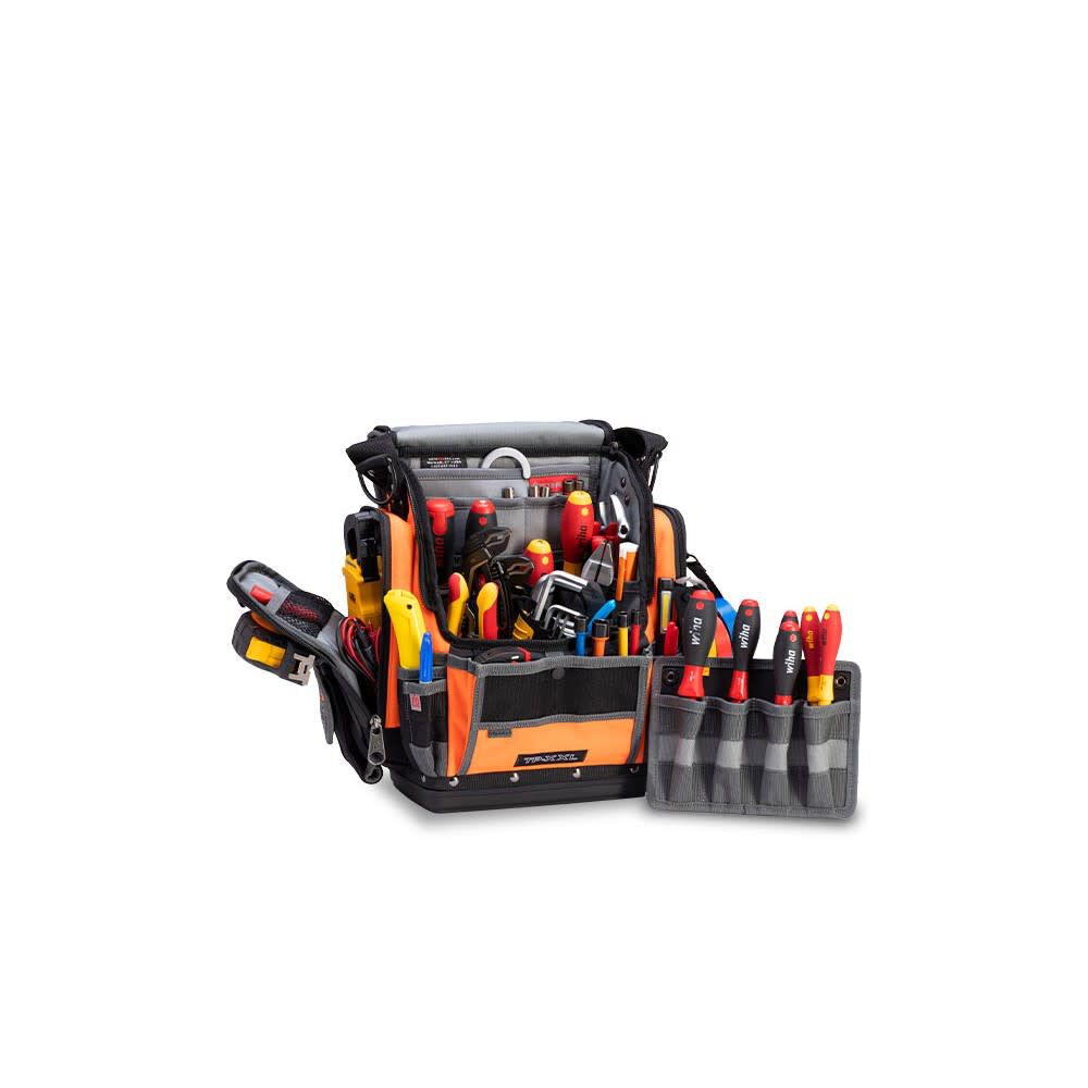 Veto Pro Pac TP-XXL Hi-Viz Orange Closable Mid-Sized Tool Pouch, large image number 2