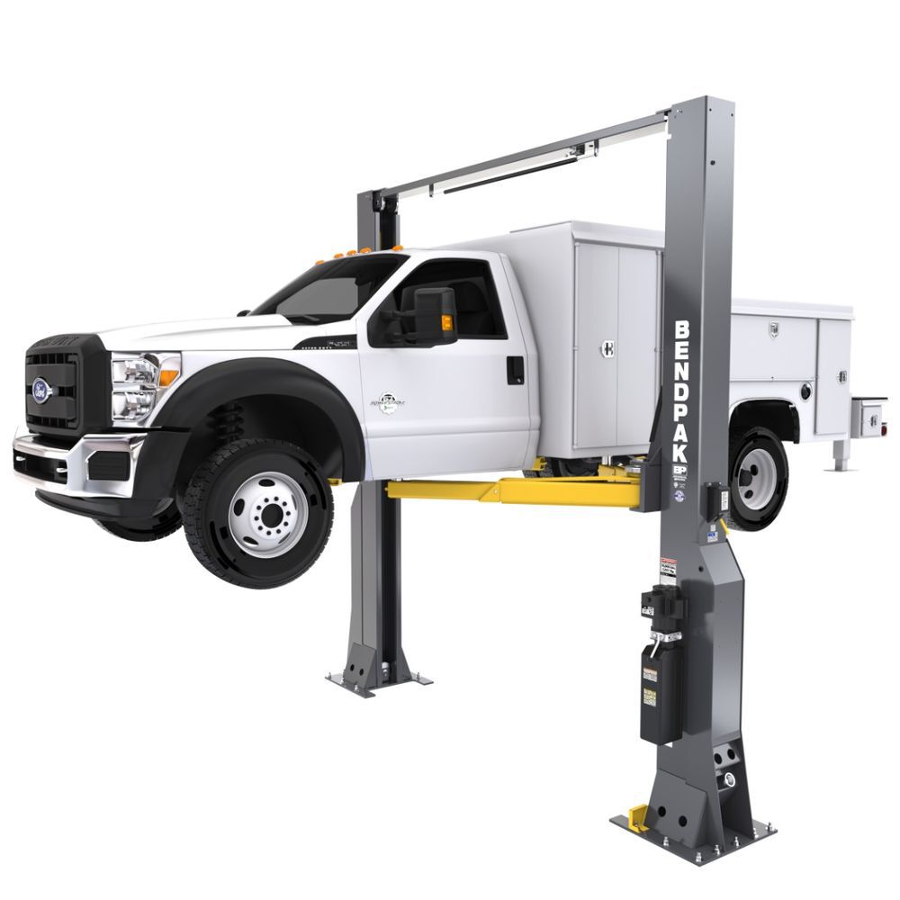 Bendpak 16AP 16000 Lbs High-Rise Adaptable Clearfloor Two-Post Car Lift, large image number 2