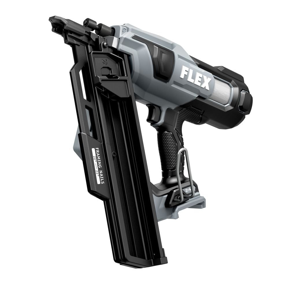 FLEX 24V Brushless 21 Degree Framing Nailer (Bare Tool), large image number 4