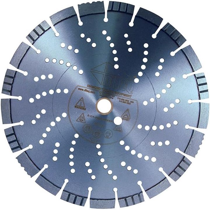 Diteq Guardian 12 Inch Super Premium Segmented Turbo Rim Diamond Blade for Concrete and Asphalt, large image number 1