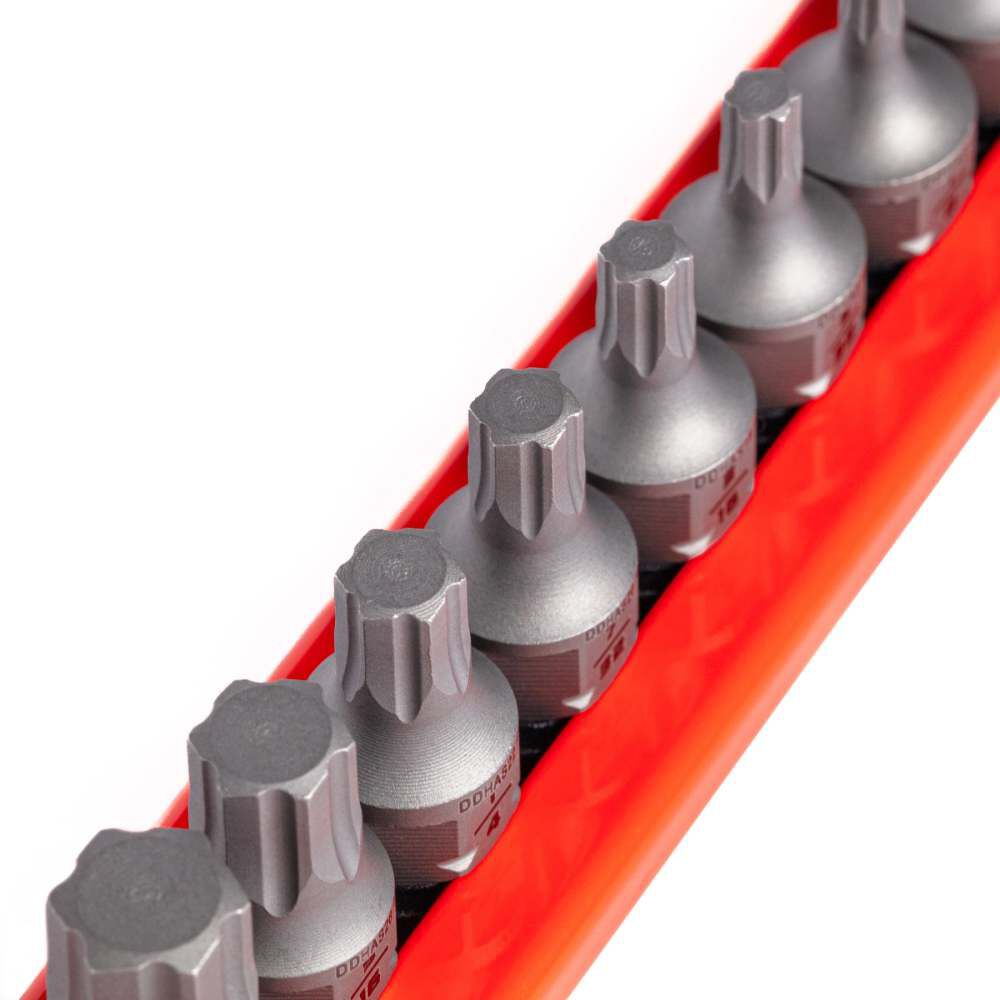 GripEdge Tools RPT 1/4 Inch Drive Dual-Action Hex Driver Bit Set SAE 10 Pieces, large image number 5