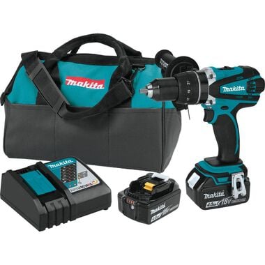 Makita 18V LXT Lithium Ion Cordless 1/2in Driver-Drill Kit (4.0Ah)