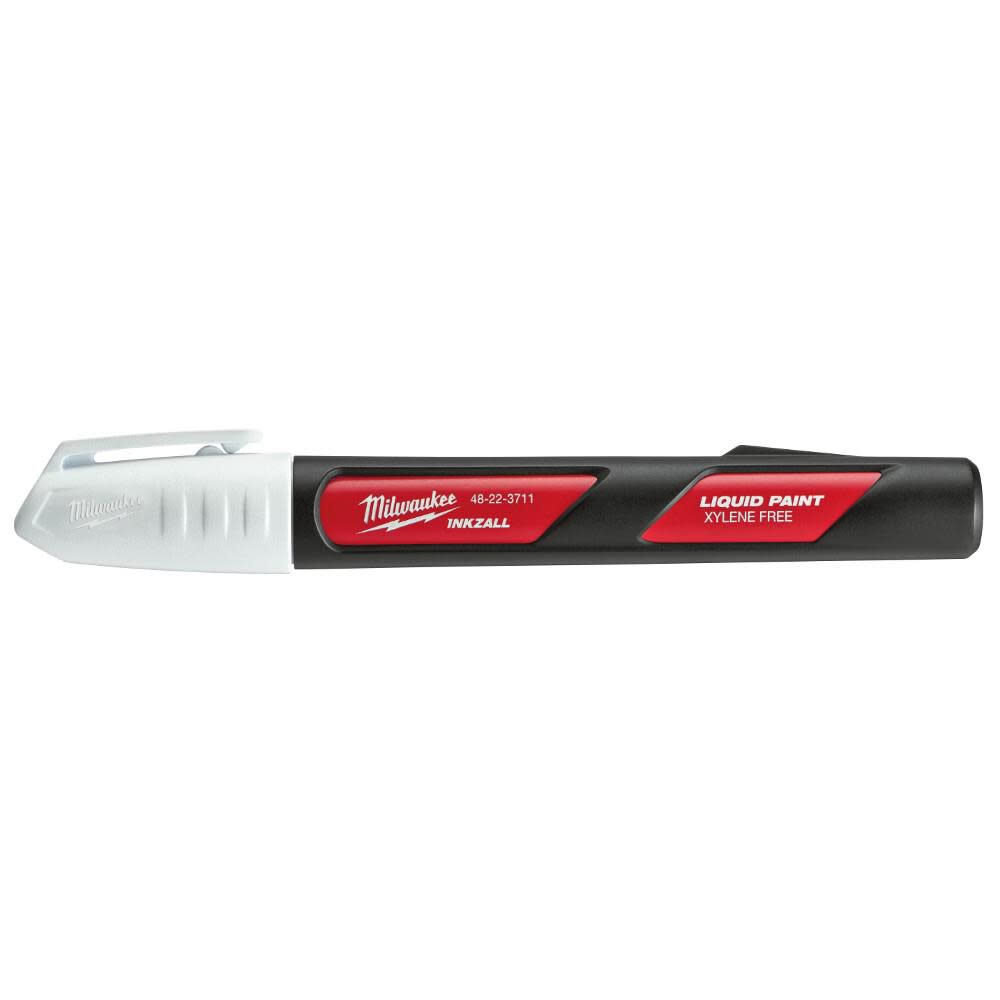 Milwaukee INKZALL White Paint Marker, large image number 1