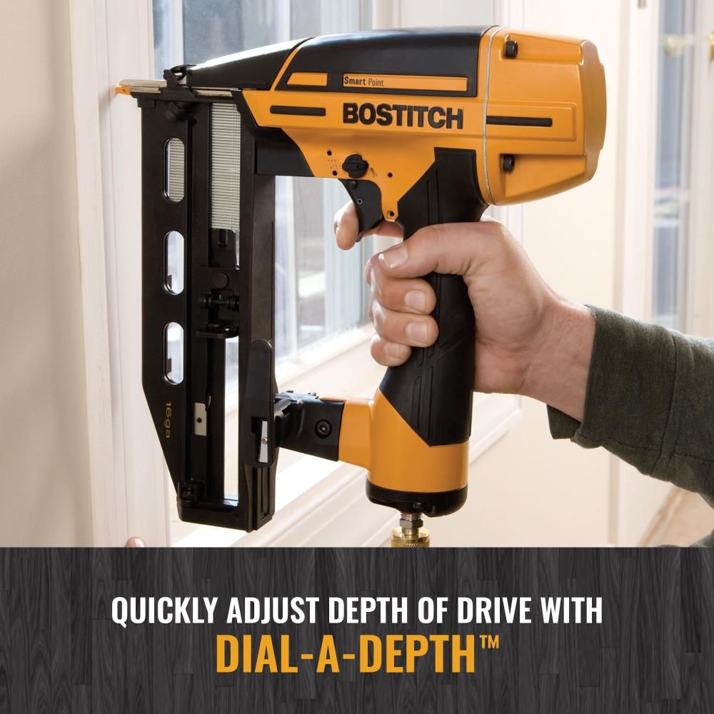 Bostitch 2.5-in x 16-Gauge Clip Head Finishing Pneumatic Nail Gun, large image number 7