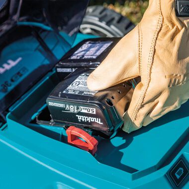 Makita 18V X2 (36V) LXT 19in Lawn Mower Self Propelled 5Ah Kit with 4 Batteries, large image number 6