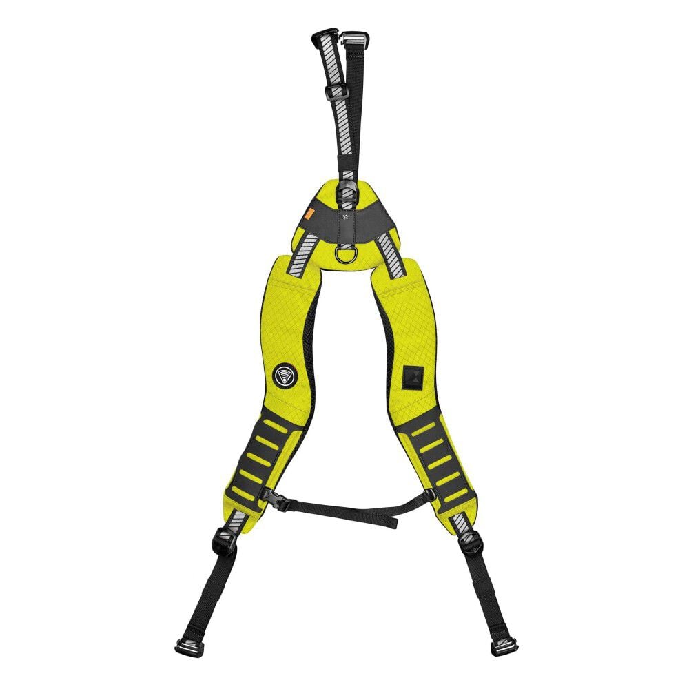 Diamondback Toolbelts Cirro Deluxe Tool Belt Suspender, Hi-Viz Yellow, Size Medium/Large – DB4-24-HVYW-ML-A
